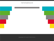 Tablet Screenshot of helmetreplicas.net